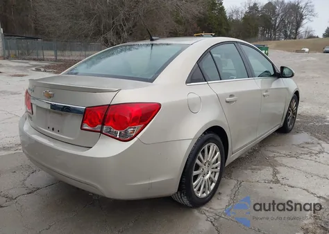 2012 Chevrolet Cruze Eco из США, поврежденный, VIN 1G1PJ5SC4C7248093